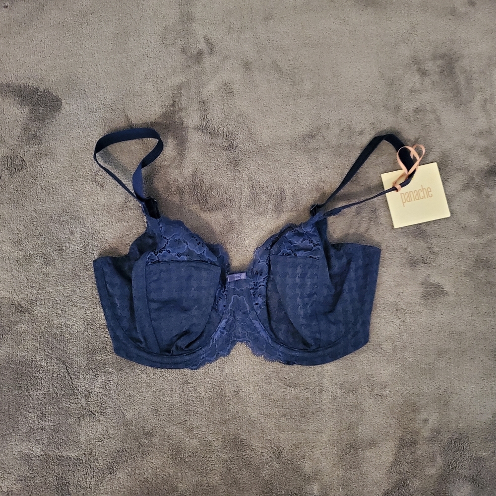 30FF/30G Panache Envy Underwire Lace Bra (NWT)